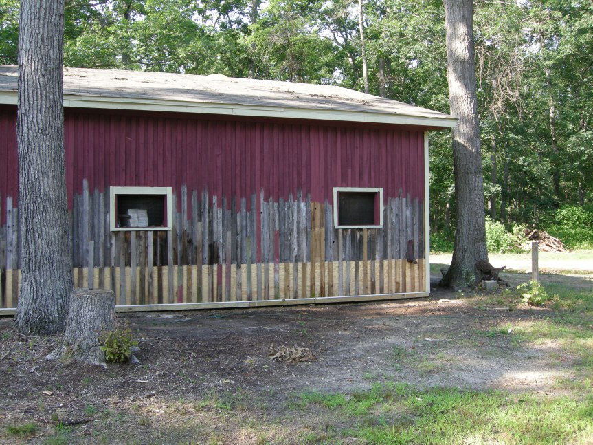 East Side of Barn During 7-1-2009 5-17-30 AM
