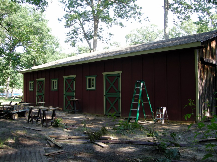 West Side of Barn After 2 7-1-2009 5-14-57 AM