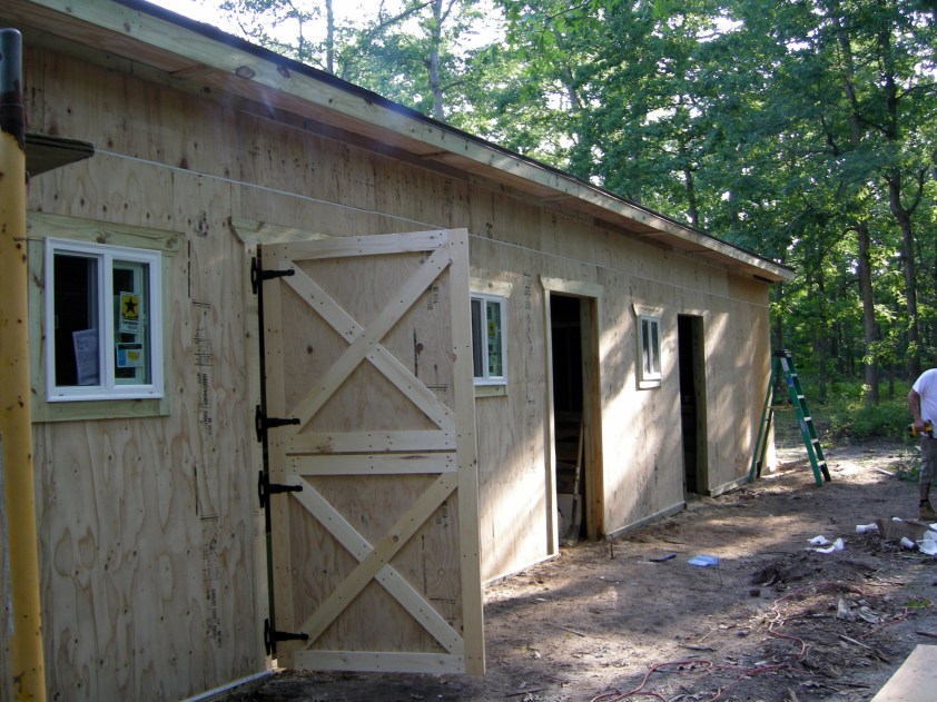 West Side of Barn During 6-25-2009 6-40-46 AM