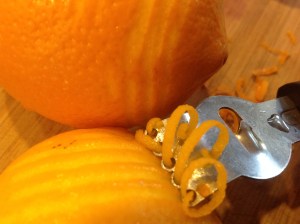 just the zest, no pith